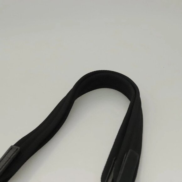 PRADA Tote Bag Nylon Black Silver Auth - Picture 11 of 15